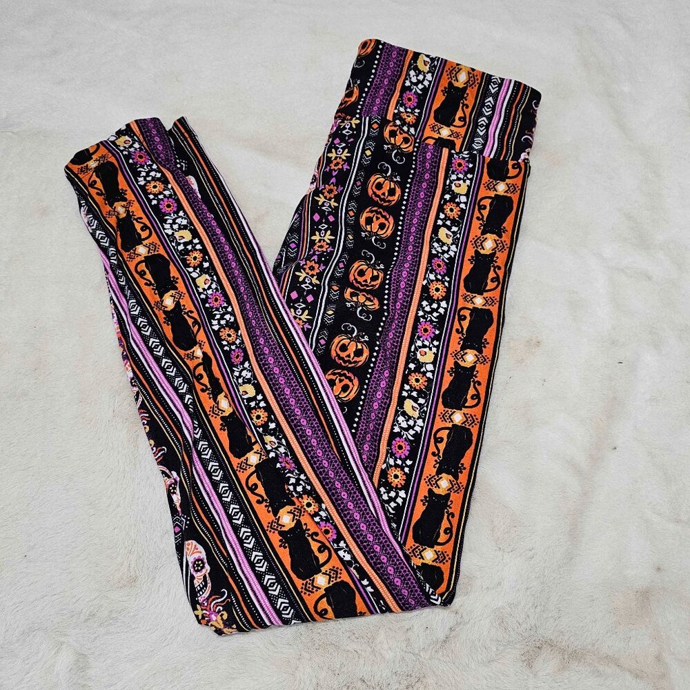 no boundaries leggings skinny halloween design Medium